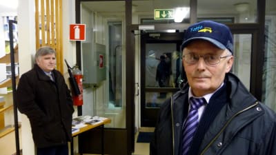 Fick ändring till stånd. Tor-Erik Hägg och Helge Nygård röstade bägge för en fusion av Oravais och Vörå-Maxmo.