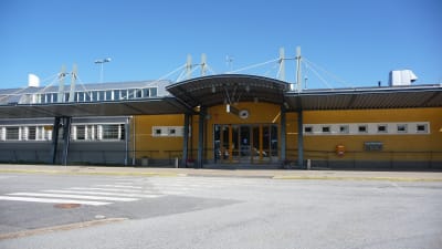 Entré vid flygplatsen i Kronoby