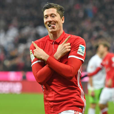 Robert Lewandowski gör sin tredje säsong i Bayern.