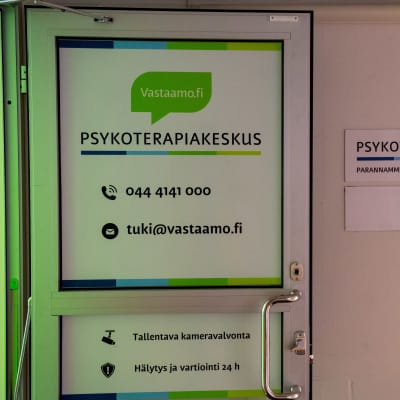 Psykoterapiakeskus Vastaamo.