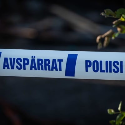 Polisens avspärrningsband
