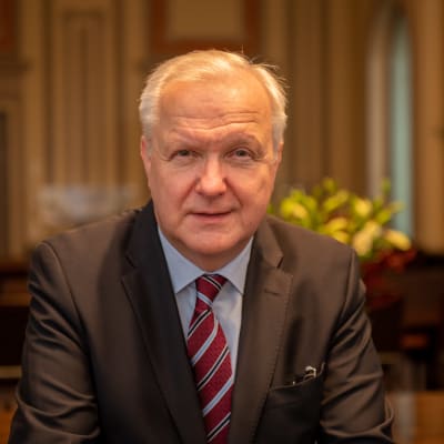 Olli Rehn Suomen Pankissa.