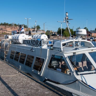 M/S Minandra i Hangös östra hamn