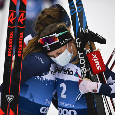 Rosie Brennan kramar om Jessica Diggins.