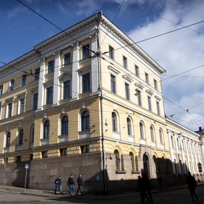 Valtioneuvooston lina Helsingissä.