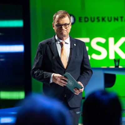 Juha Sipilä puoluejohtajien vaalitentissä Yle 20.03.2019