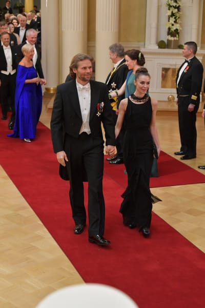 Kenneth Greve på slottsbalen.