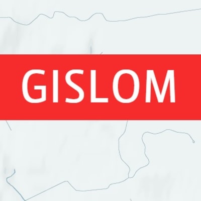 Karta över Gislom och Lovisa