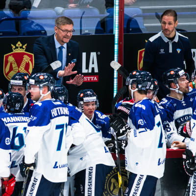 Finlands ishockeylejon i Helsingfors.
