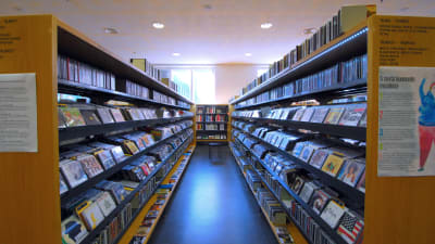 Musikavdelningen på Vasa huvudbibliotek
