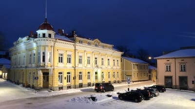 Gamla stadshuset i Ekenäs i Raseborg