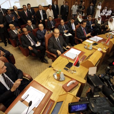 Arabförbundets möte i Kairo 27.8.2011