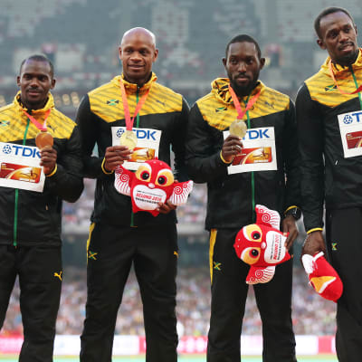 Jamaicas 4x100 meters lag vid OS 2008.