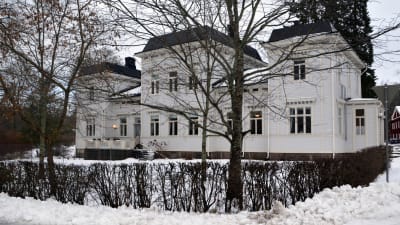 Karaktärsbyggnaden i Strömfors bruk 