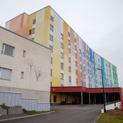 Etelä-Karjalan keskussairaalan k-sairaala.