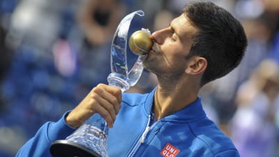 Novak Djokovic vinner Rogers Cup för fjärde gången.