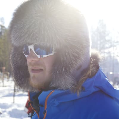 Tom Nylund i renbetesland,
