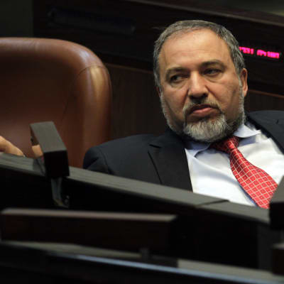 Avigdor Lieberman i Knesset 2012