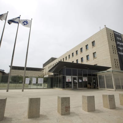 Det israeliska utrikesministeriets byggnad i Jerusalem.