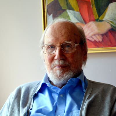 Konstnär Åke Hellman, 100 år