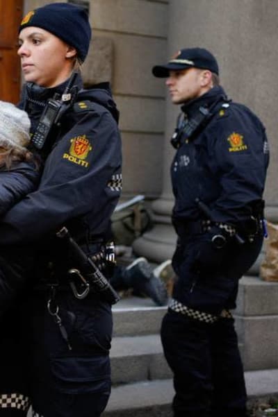 Poliser i Oslo.