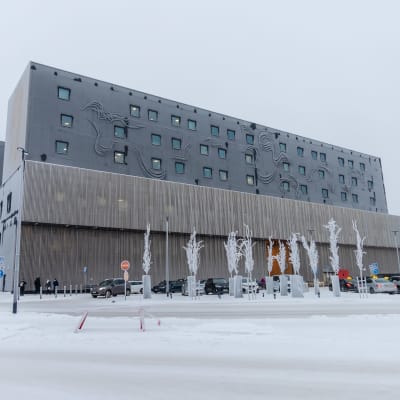 Kuvassa keskussairaala sairaala Nova Jyväskylässä.
