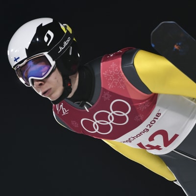 Eero Hirvonen är bäst i det finska laget. 