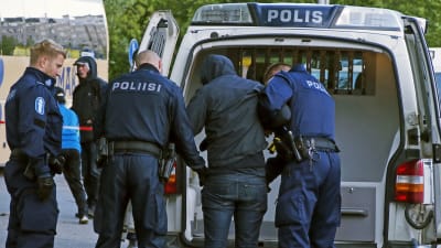 Polisen i Lahtis griper person misstänkt för mot bestämmelserna om explosiva varor