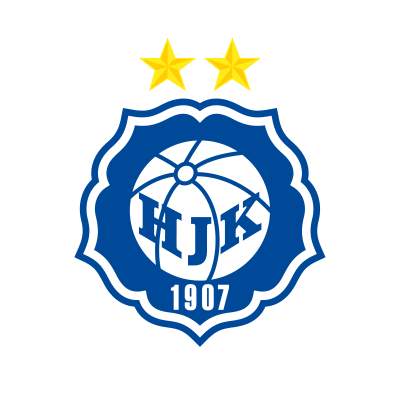 HJK:s klubbmärke.