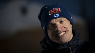 Iivo Niskanen i Ruka infoör världscupsäsongen 2023-24.