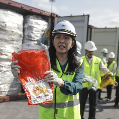 Miljöminister  Yeo Bee Yin vill inte att Malaysia blir en ändhållplats för industrialiserade länders plastavfall