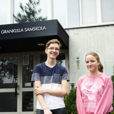 Cecilia Anderssin och Aleksi Kaurimaa