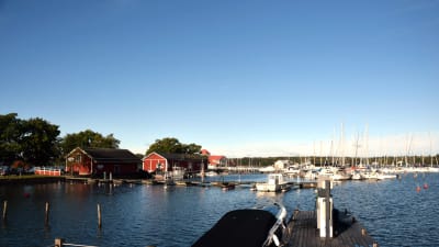 Gästhamnen i Ekenäs. 