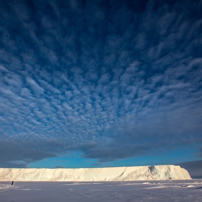 Isberg i Antarktis. 