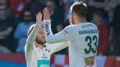 Robin Sellin och Aleksei Kangaskolkka låg bakom IFK:s 2-0 mål i Kuopio.