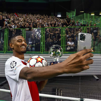 Sebastien Haller gjorde fyra mål mot Sporting.