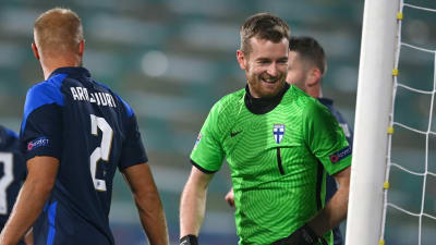 Lukas Hradecky i landslaget.