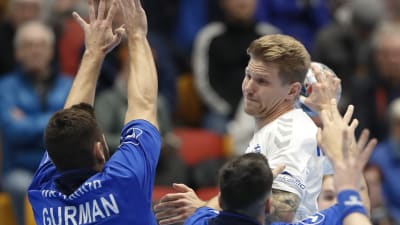 Oscar Kihlstedt i landslaget 2020.