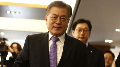 Oppositionsledaren, den vänsterorienterade Moon Jae-In förutspås bli Sydkoreas följande president
