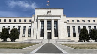 Amerikanska centralbanken (Fed) i Washington DC 