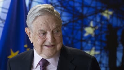 Den ungerskfödda miljardären och filantropen George Soros.