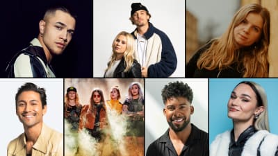 Artisterna som tävlar i Melodifestivalens semi 2 2022