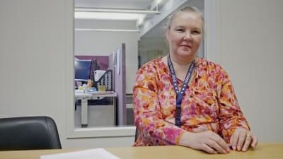 Tiina Hellgren, vd för  Finska ömsesidiga läkemedelsskadeförsäkringsbolaget
