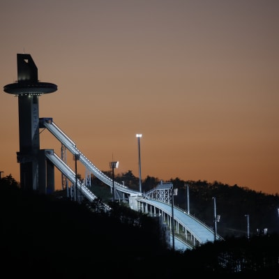 OS-hoppbackarna i PyeongChang.