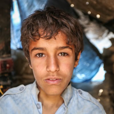 14-åriga Ali har upplevt kriget i Jemen