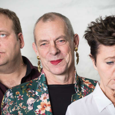 Benjamin Laustiola, Johanna Ringbom och Johan Simberg. 