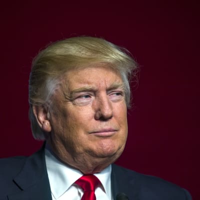 Donald Trump i huvudstaden Washington i juni 2016.
