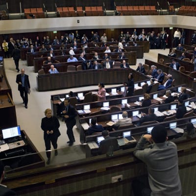 Det israeliska parlamentet Knesset