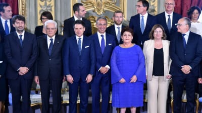 Den nya italienska regeringen 5.9.2019