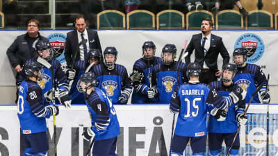 Finlands Smålejon i U18VM 2019.